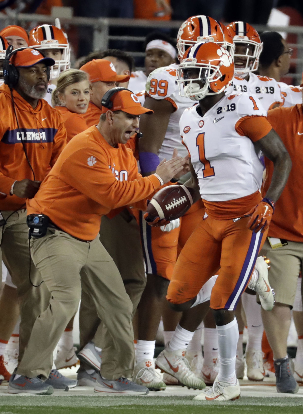 CFP National Championship Clemson Alabama Football
